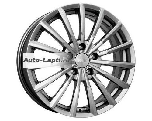 K&K 5,5x14/4x100 ET39 D67,1 Акцент (КС641) Дарк платинум