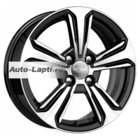 K&K 6x15/4x100 ET48 D54,1 КС777 Алмаз черный