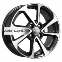 K&K 6x15/4x100 ET48 D54,1 КС861 Алмаз черный