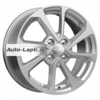 K&K 6x15/4x100 ET48 D54,1 КС861 Сильвер