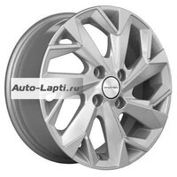 Khomen Wheels 5,5x14/4x98 ET35 D58,5 KHW1402 (Vaz/Datsun) F-Silver