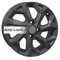 Khomen Wheels 5,5x14/4x98 ET35 D58,5 KHW1402 (Vaz/Datsun) Gray