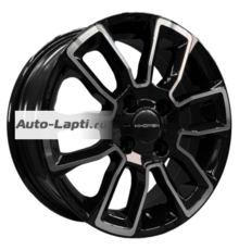 Khomen Wheels 5,5x14/4x100 ET43 D60,1 KHW1406 (Toyota Corolla) Black-FP