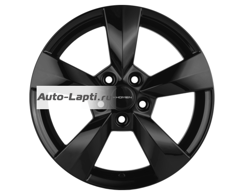 Khomen Wheels 6x15/5x100 ET38 D57,1 KHW1504 (Rapid) Black