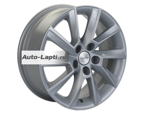 Khomen Wheels 6x15/5x100 ET38 D57,1 KHW1507 (Rapid/Fabia) F-Silver