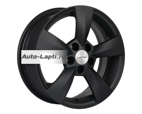 Khomen Wheels 6x15/5x100 ET38 D57,1 KHW1504 (Rapid) Black matt