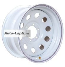 Off-Road Wheels 7x16/6x139,7 ET30 D110 Тойота Ниссан Белый (с увелич. полкой)