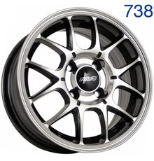 Sakura Wheels D2795-738 5.5xR13/4x100 D73.1 ET35