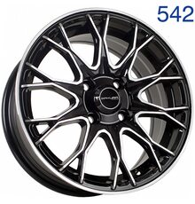 Sakura Wheels D2810-542 6xR14/4x100 D73.1 ET35