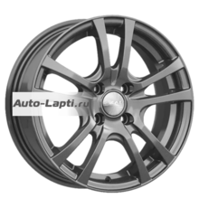Скад 6x15/5x100 ET38 D57,1 Дели (КЛ300) Графит
