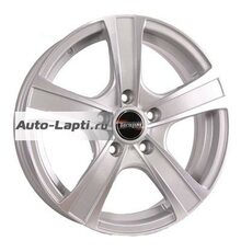 Tech Line 6x15/5x100 ET38 D57,1 539 Silver