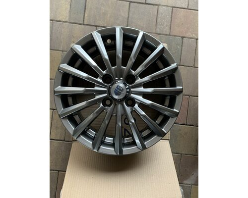 K&K 5,5x14/4x100 ET39 D67,1 Акцент (КС641) Дарк платинум